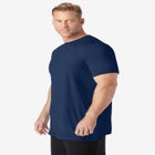 No Sweat Longer-Length Short Sleeve Crewneck Tee image number null
