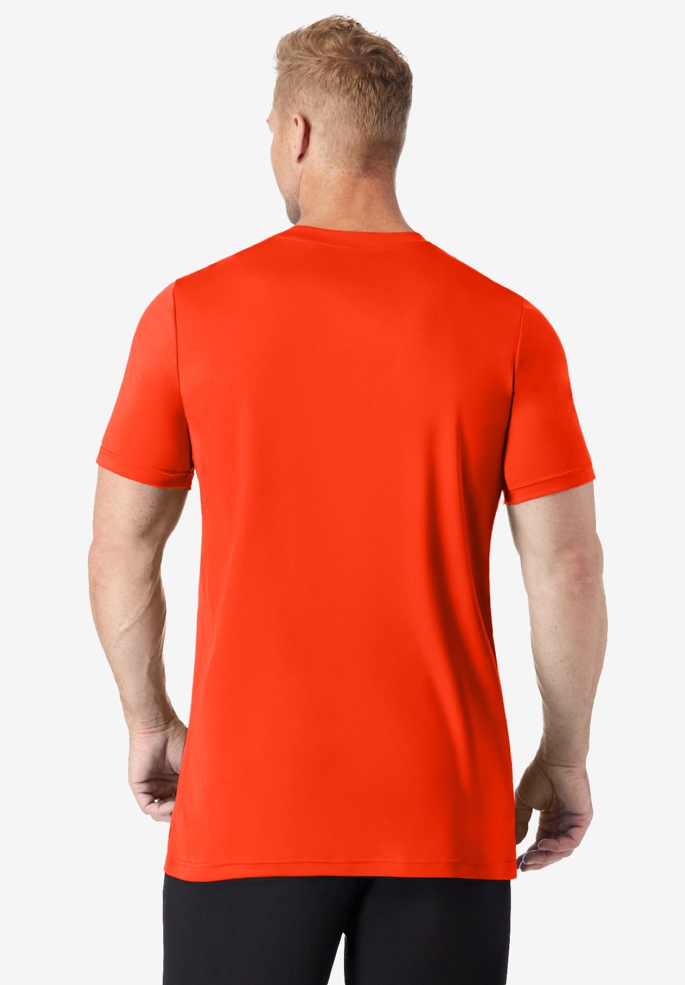 No Sweat Longer-Length Short Sleeve Crewneck Tee image number 1