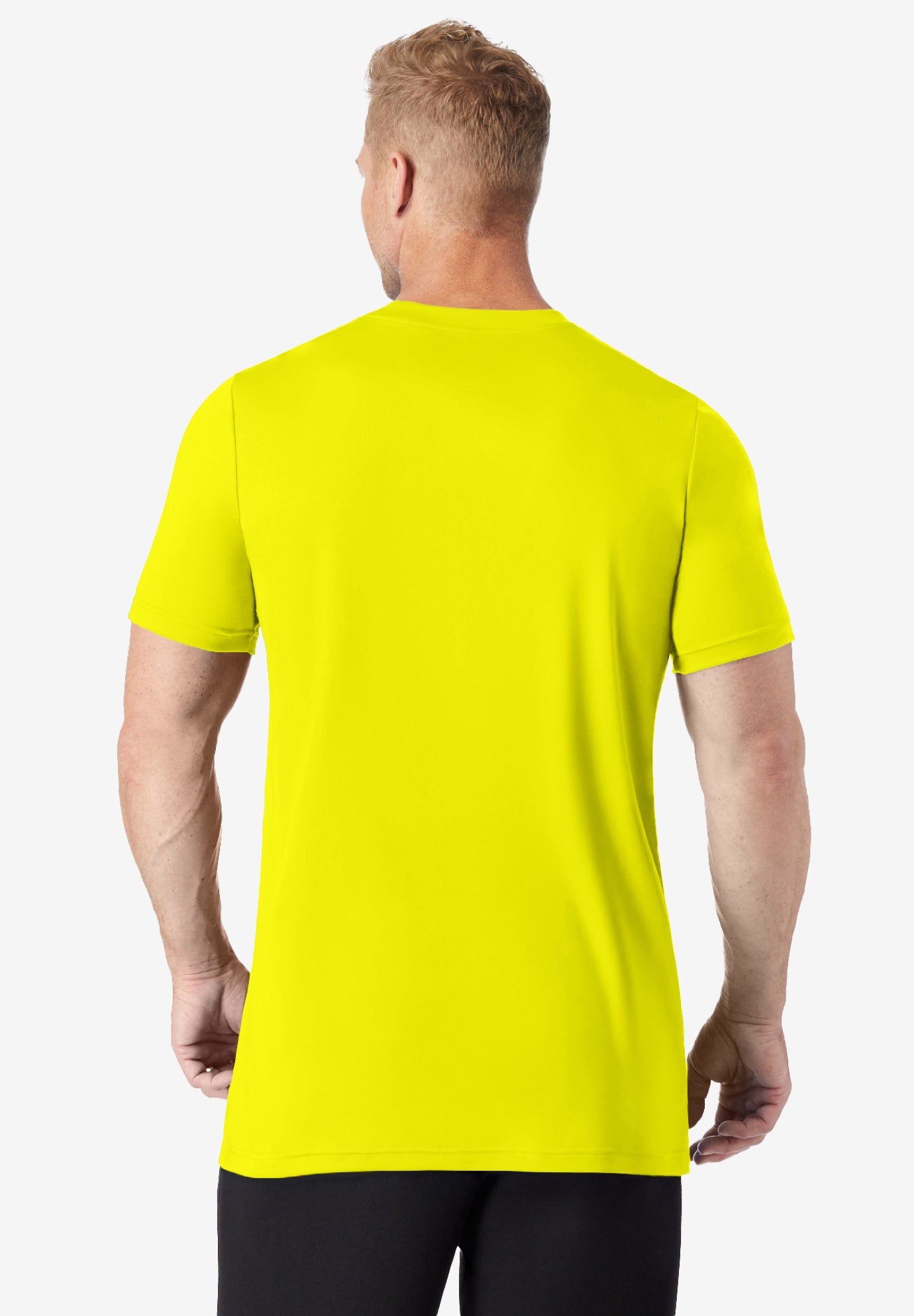 No Sweat Longer-Length Short Sleeve Crewneck Tee image number 1