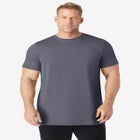 No Sweat Longer-Length Short Sleeve Crewneck Tee image number null