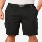 12" Side Elastic Cargo Short with Twill Belt image number null