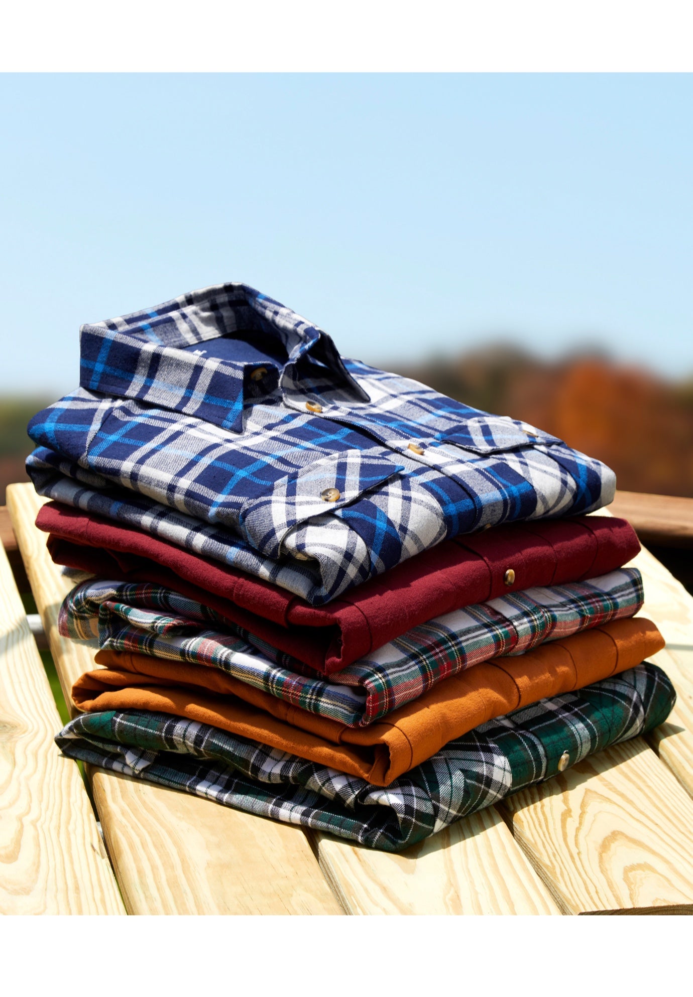 Signature Plaid Flannel Shirt image number 5