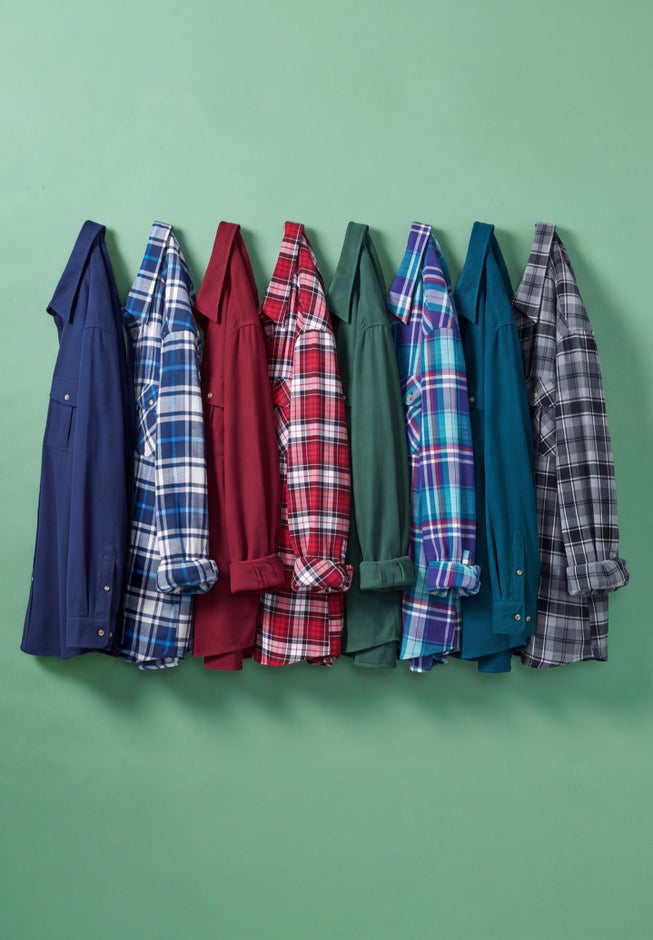 Signature Plaid Flannel Shirt image number 5