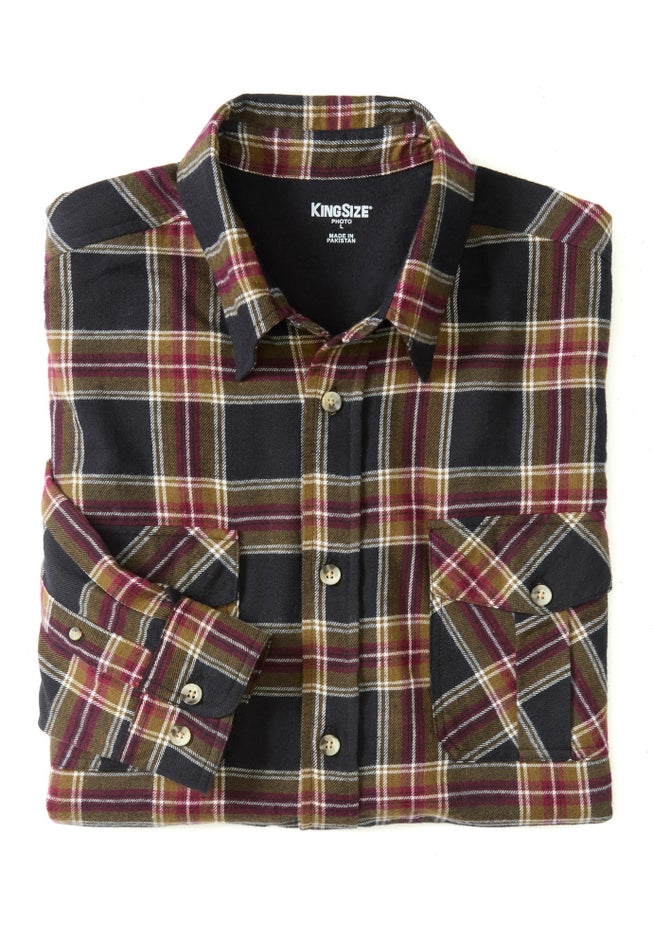 Signature Plaid Flannel Shirt image number 3
