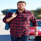 Signature Plaid Flannel Shirt image number null