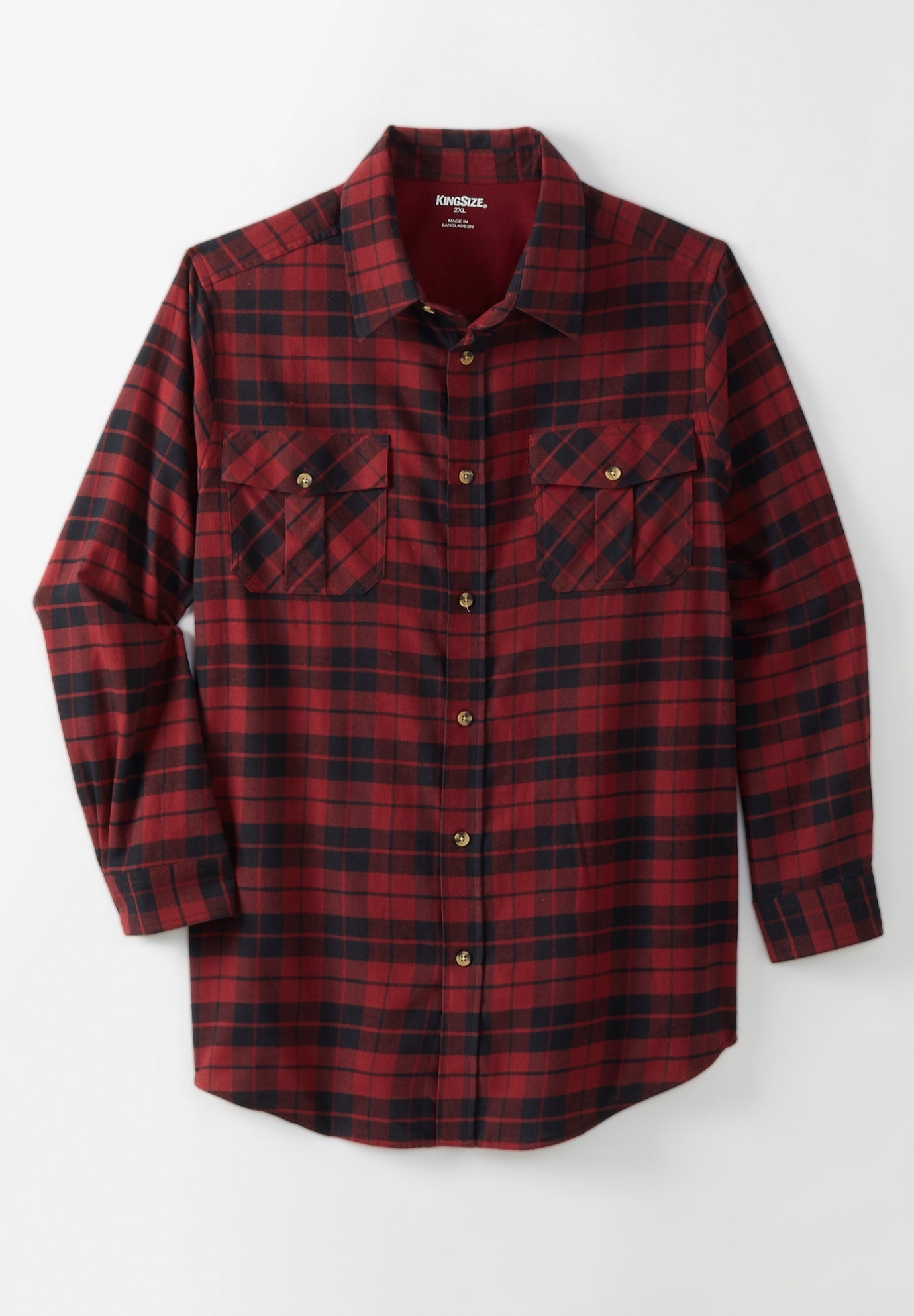 Signature Plaid Flannel Shirt image number 2
