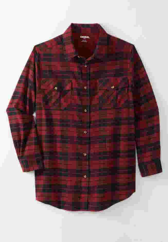 Plaid Flannel Shirt