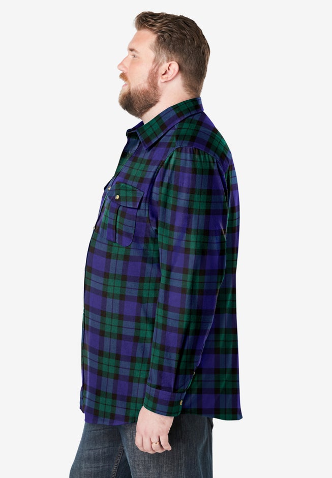 Signature Plaid Flannel Shirt image number 5