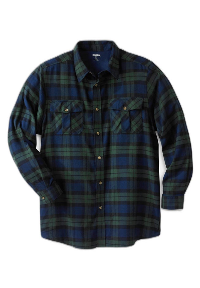 Signature Plaid Flannel Shirt image number 3