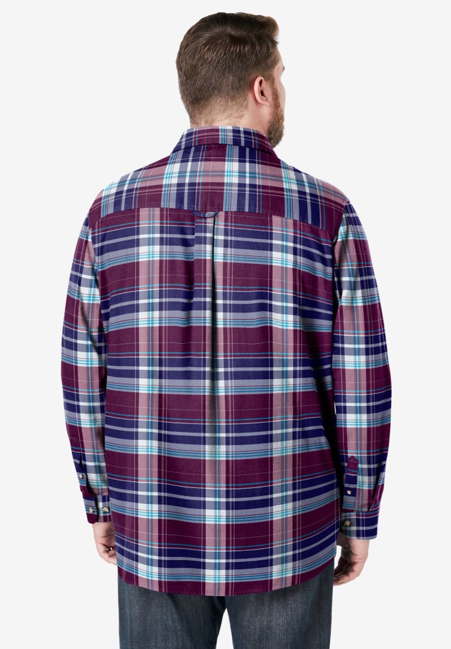 Signature Plaid Flannel Shirt image number 4