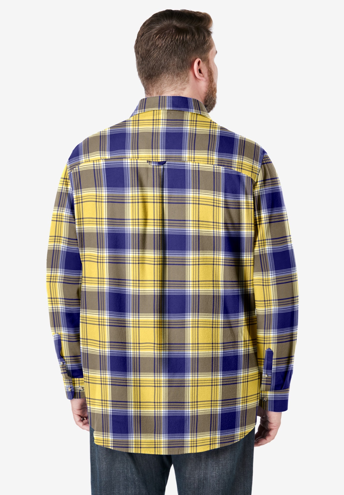 Signature Plaid Flannel Shirt image number 4