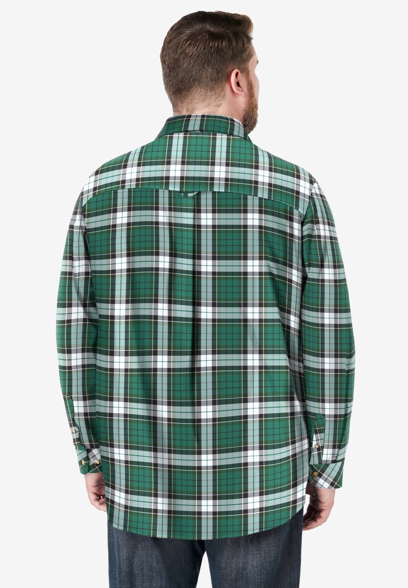 Signature Plaid Flannel Shirt image number 4