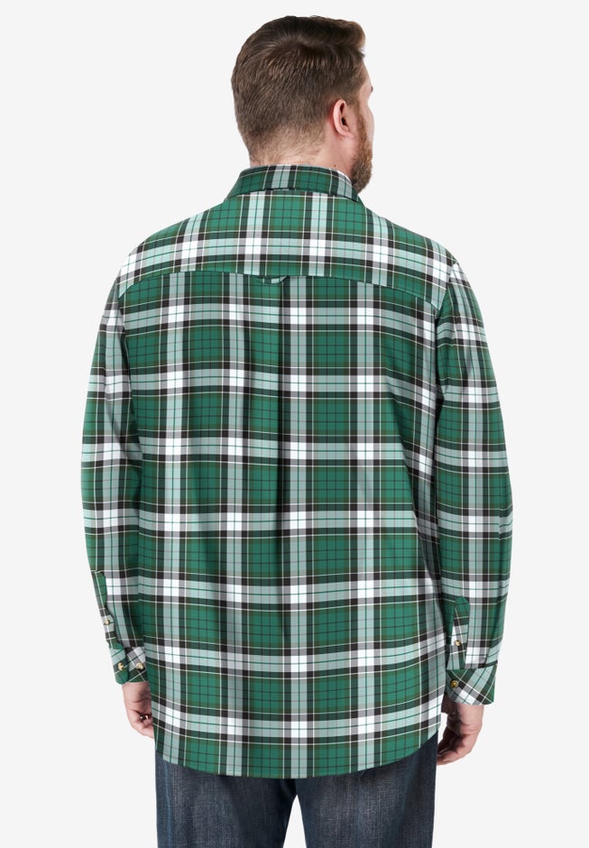 Signature Plaid Flannel Shirt image number 4