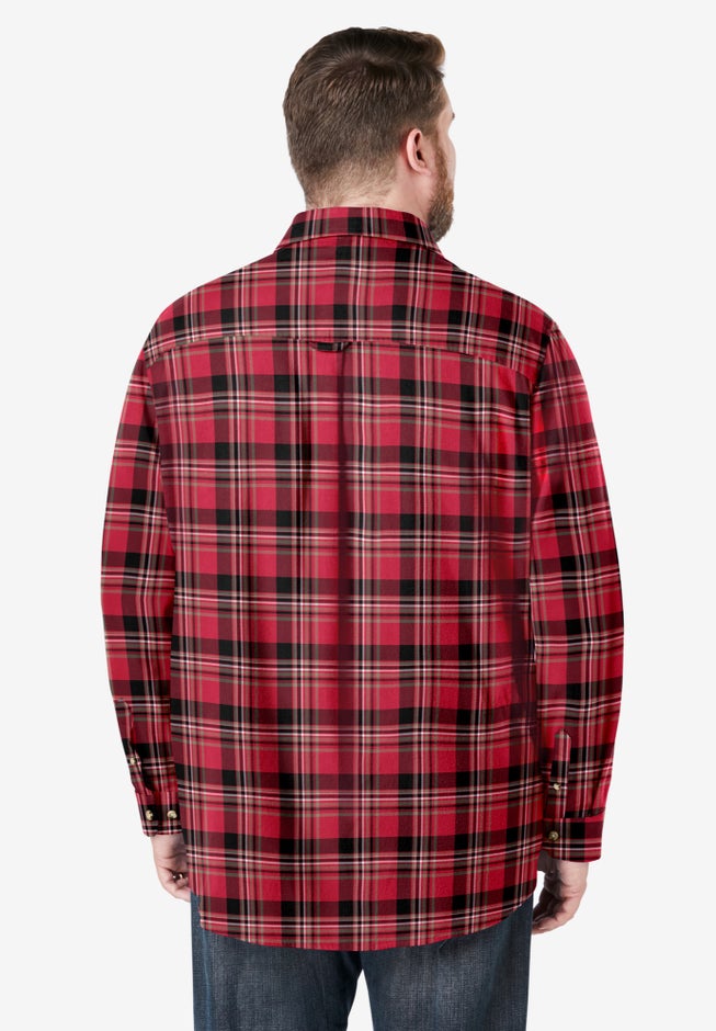 Signature Plaid Flannel Shirt image number 4