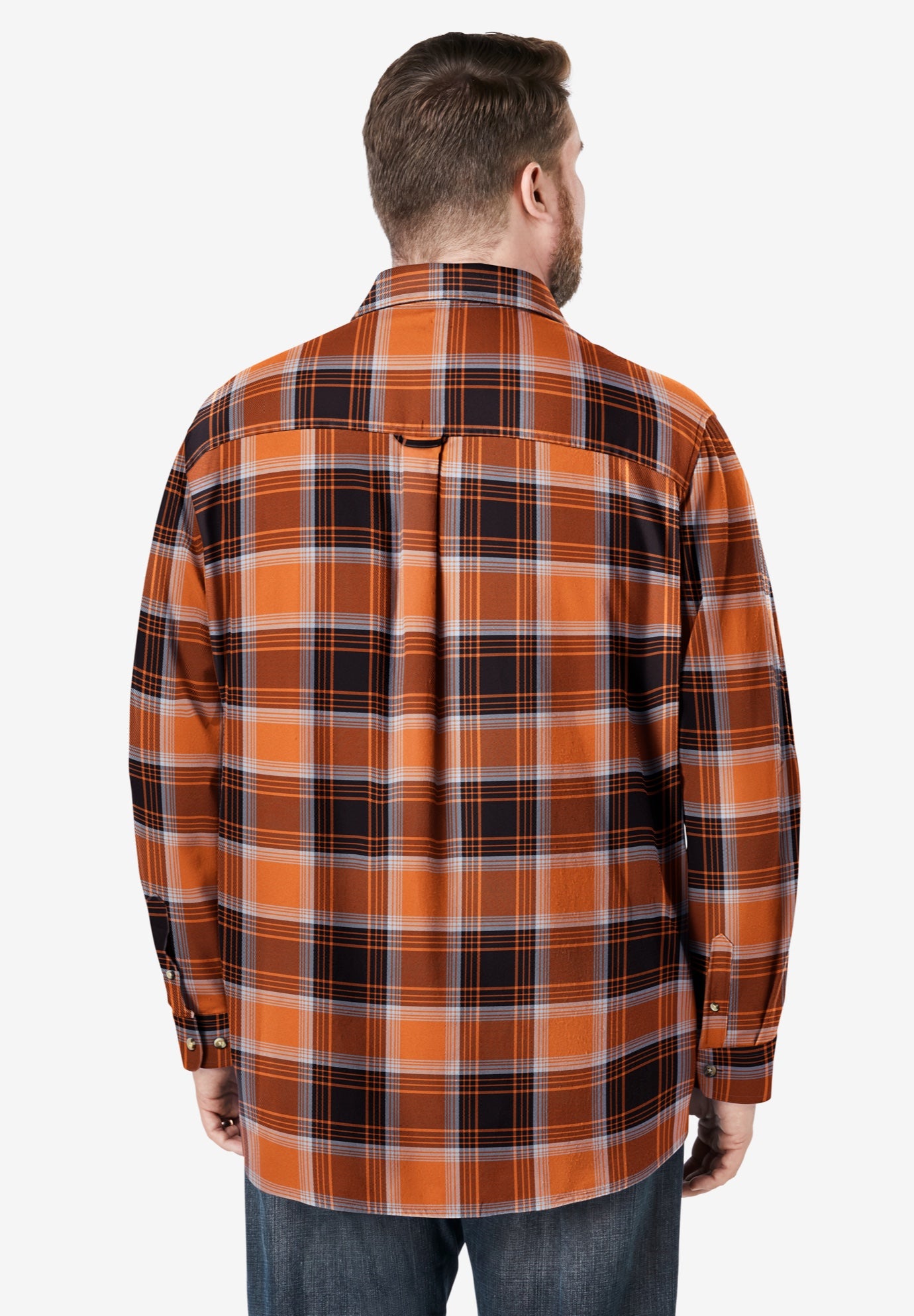 Signature Plaid Flannel Shirt image number 3