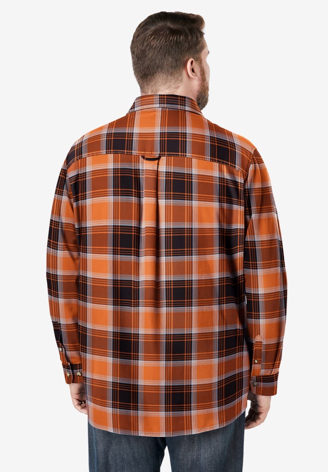 Signature Plaid Flannel Shirt image number 3