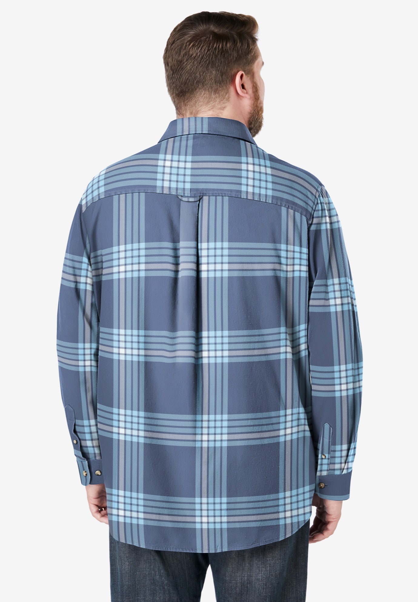 Signature Plaid Flannel Shirt image number 4