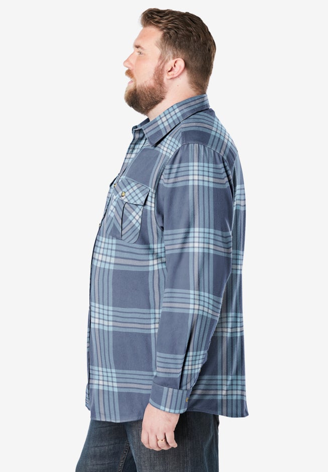 Signature Plaid Flannel Shirt image number 3