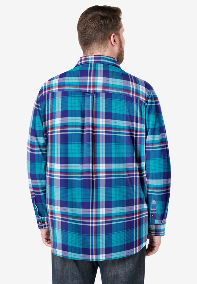 Signature Plaid Flannel Shirt image number 4