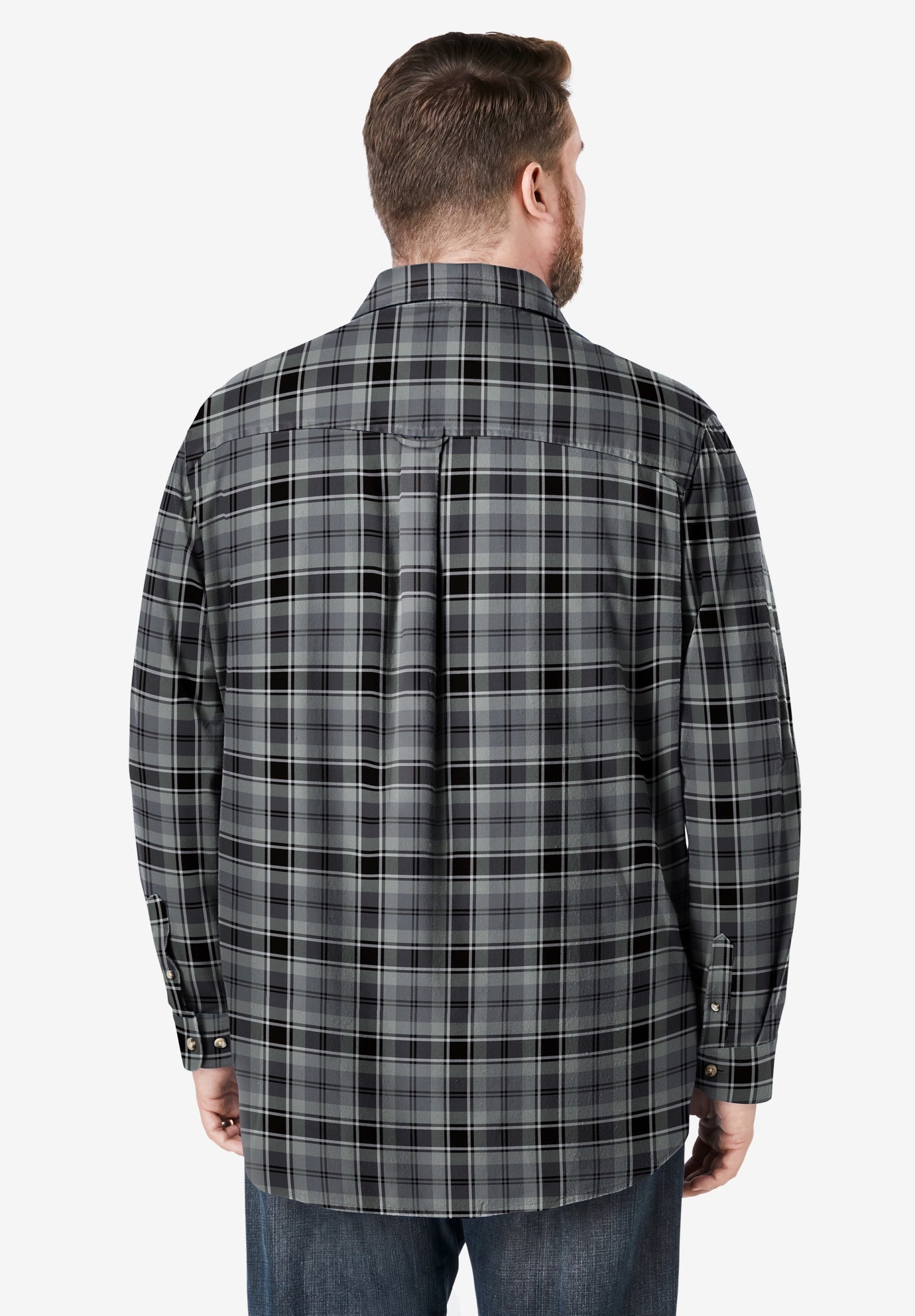 Signature Plaid Flannel Shirt image number 4