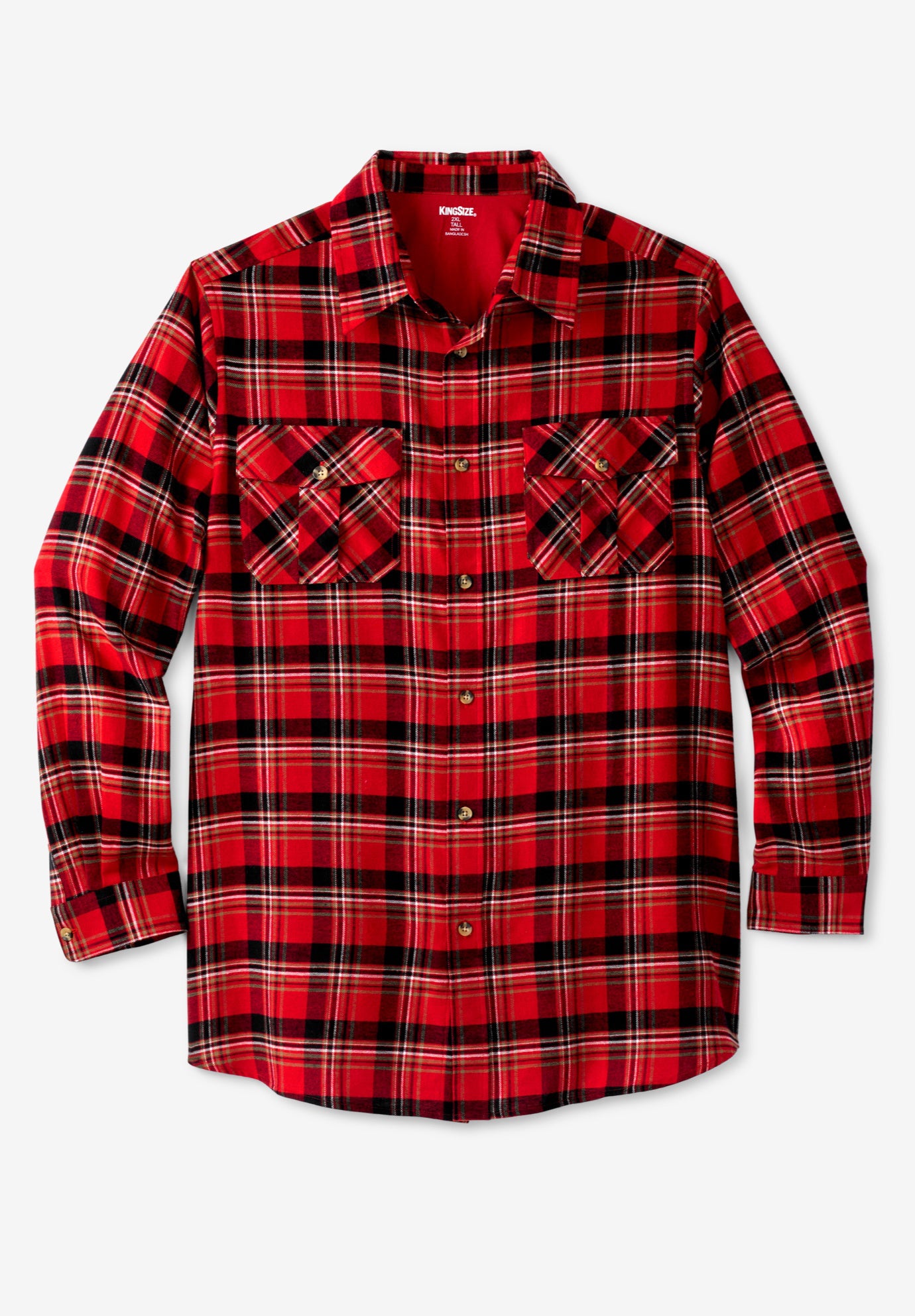Signature Plaid Flannel Shirt image number 2