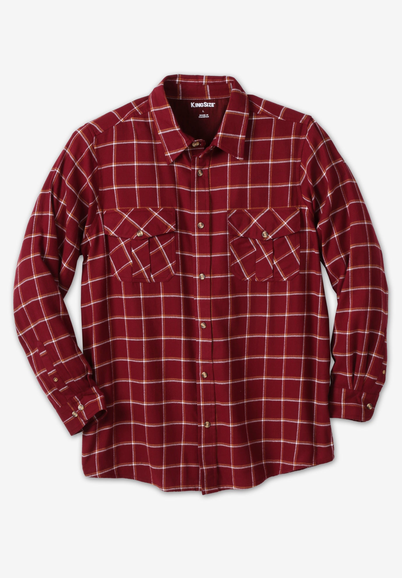 Signature Plaid Flannel Shirt image number 2