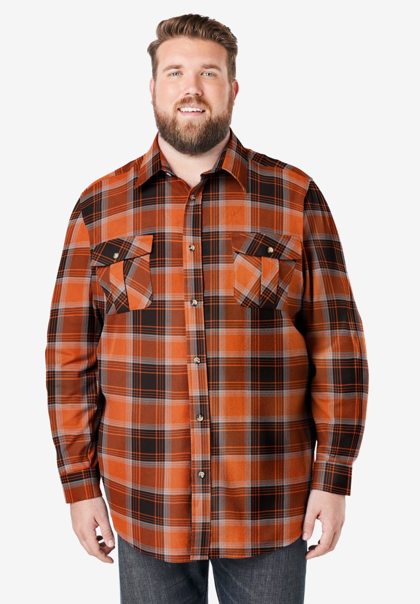 Signature Plaid Flannel Shirt image number 2