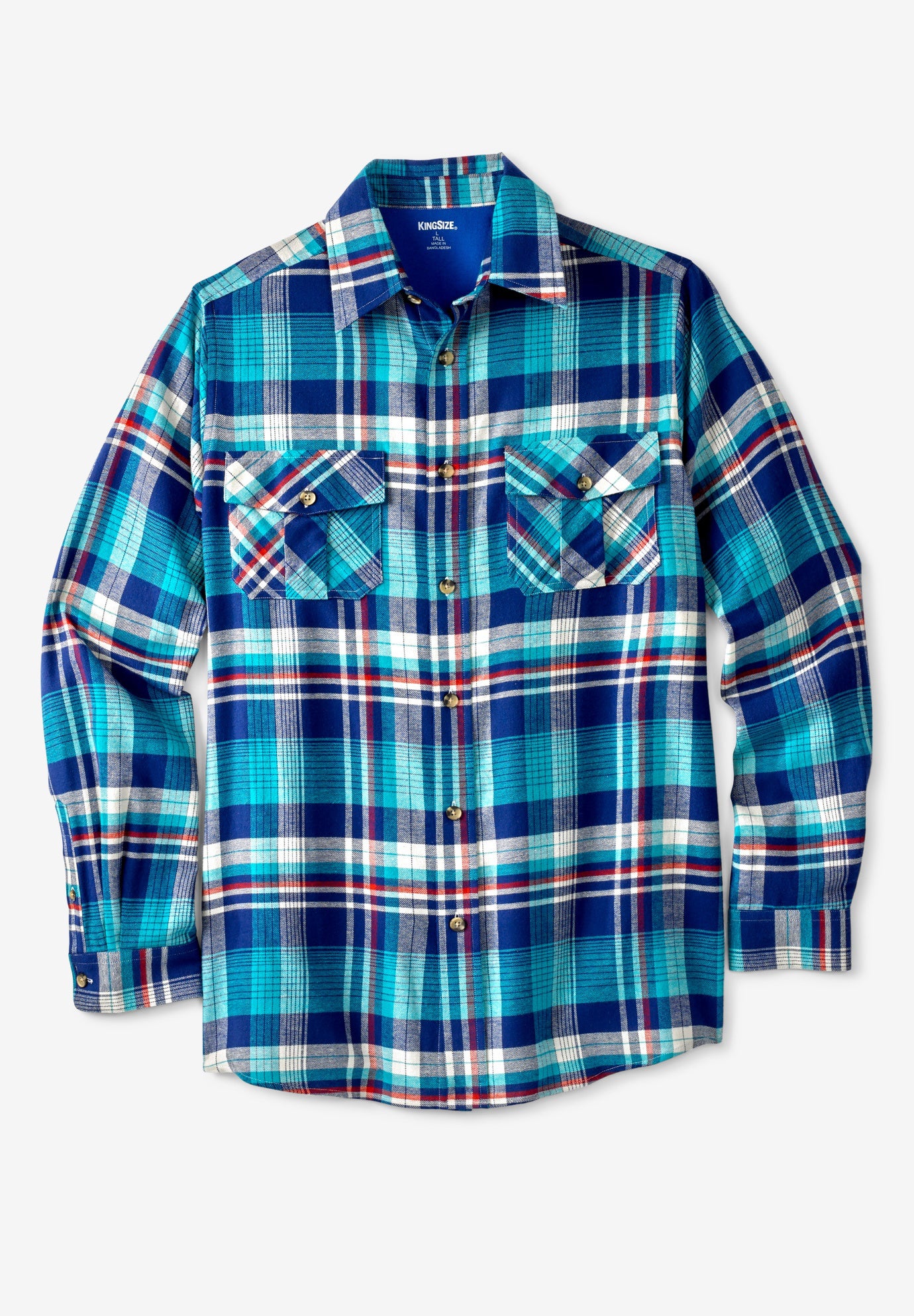 Signature Plaid Flannel Shirt image number 2