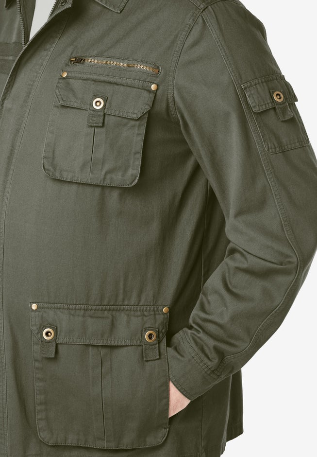 9 Pocket Twill Utility Jacket image number 4