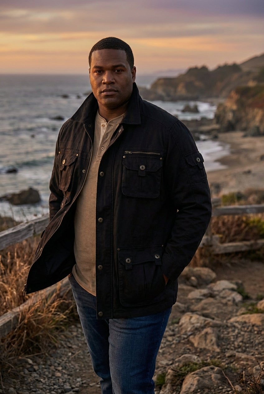 9 Pocket Twill Utility Jacket image number 1