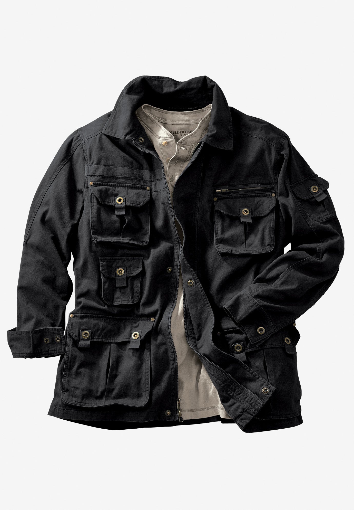 9 Pocket Twill Utility Jacket image number 0