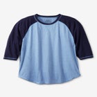 Crewneck Raglan Tee image number null