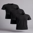 3-Pack Cotton Crewneck Undershirt image number null