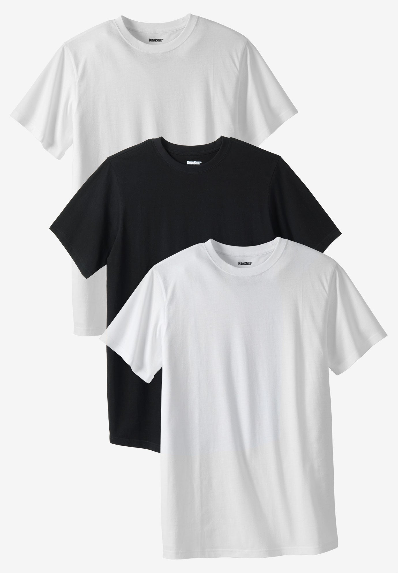 3-Pack Cotton Crewneck Undershirt image number 0