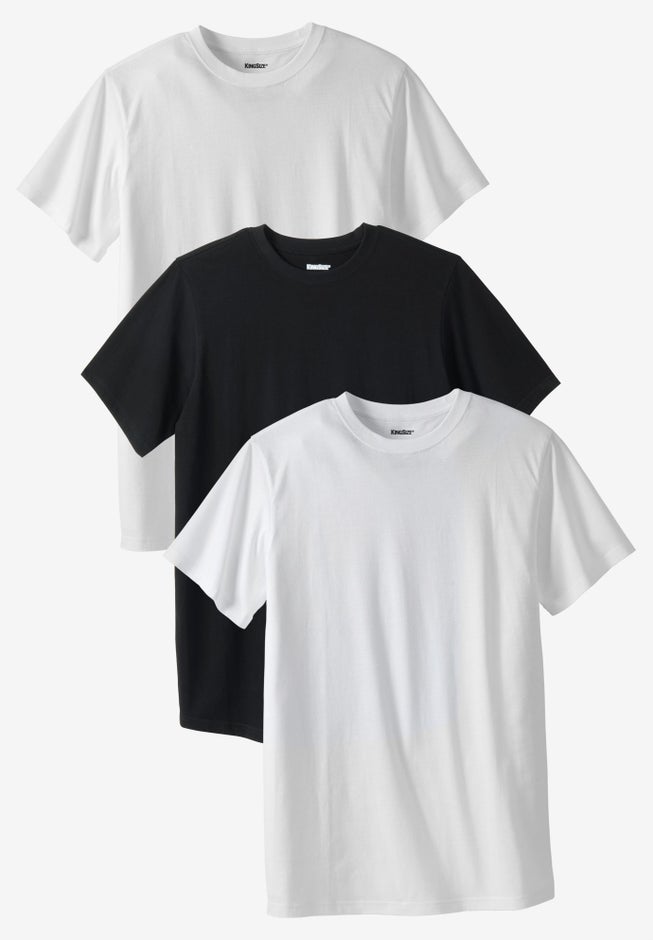 3-Pack Cotton Crewneck Undershirt image number 0