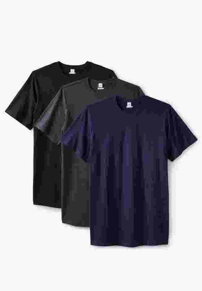 3-Pack Cotton Crewneck Undershirt image number 0