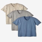 Cotton V-Neck Undershirt 3-Pack image number null
