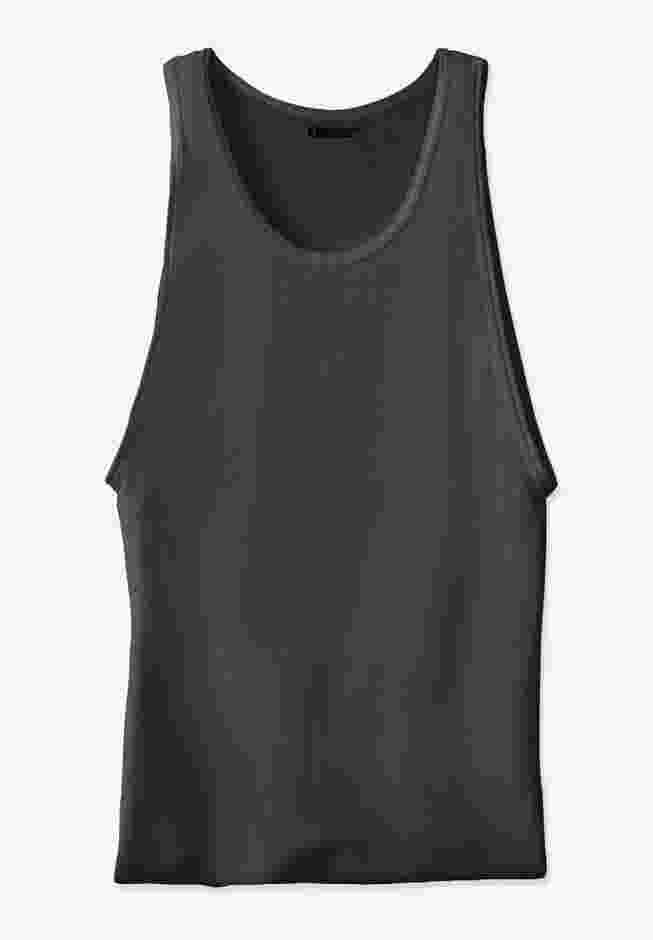 Ribbed Cotton Tank Undershirt 3-Pack image number 1