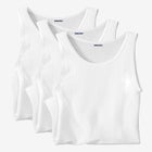 Ribbed Cotton Tank Undershirt 3-Pack image number null