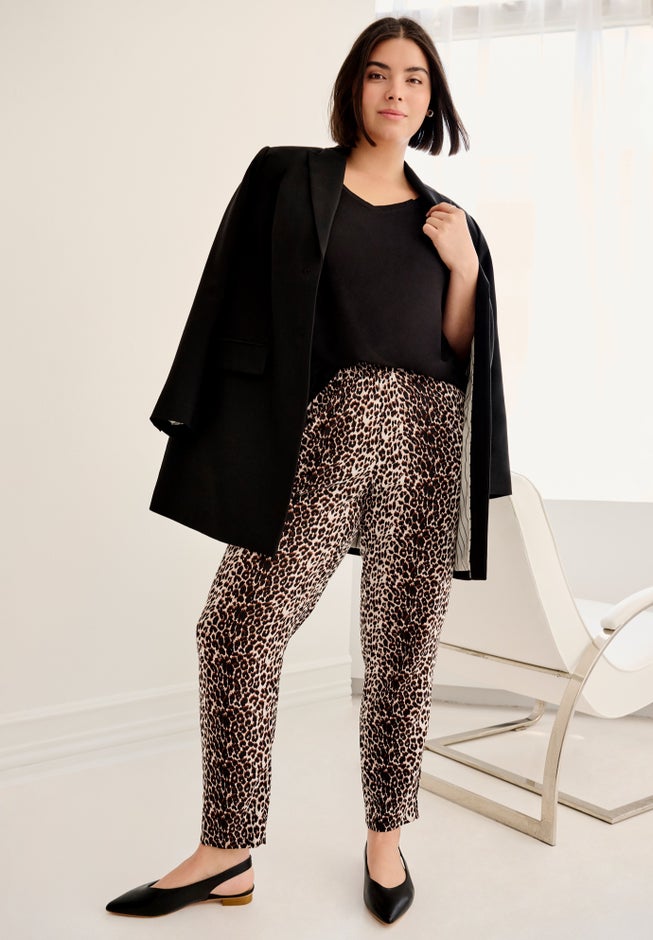 Woven Soft Pants image number 3