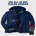 Fleece-lined Taslon&reg; Anorak image number null