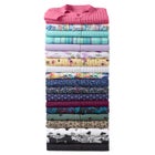 Rayon Three-Quarter Sleeve Effortless Tab-front Blouse image number null