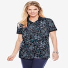 Perfect Printed Short-Sleeve Polo Shirt image number null