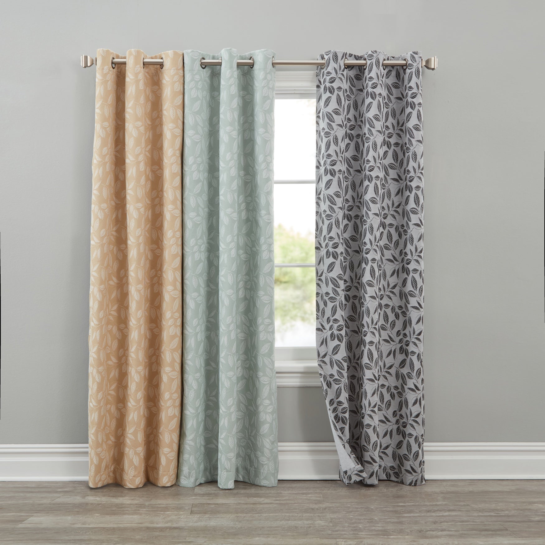 Satti 100% Blackout Grommet Panel image number 1