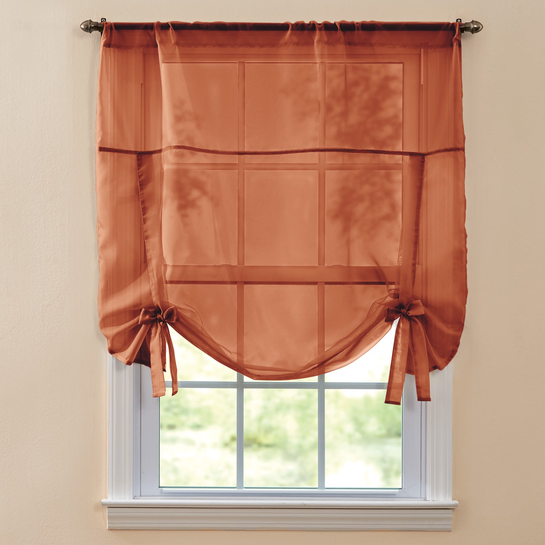 BH Studio Sheer Voile Tie-Up Shade image number 0