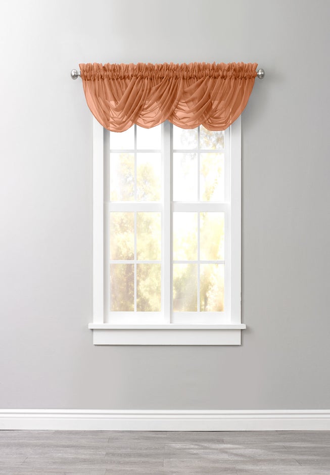 BH Studio Sheer Voile Toga Valance image number 0