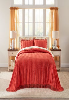 Chenille 100% Cotton Bedspread