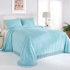 Chenille 100% Cotton Bedspread image number null