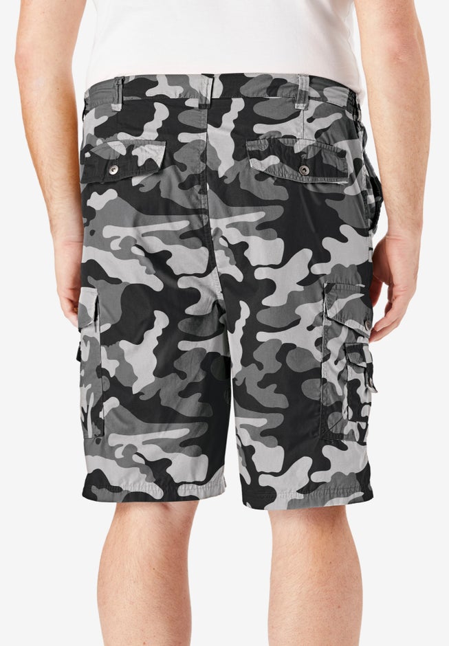 10" Side Elastic Canyon Cargo Shorts image number 1