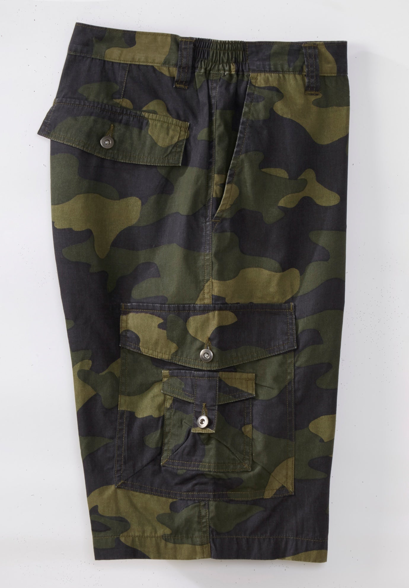 10" Side Elastic Canyon Cargo Shorts image number 4